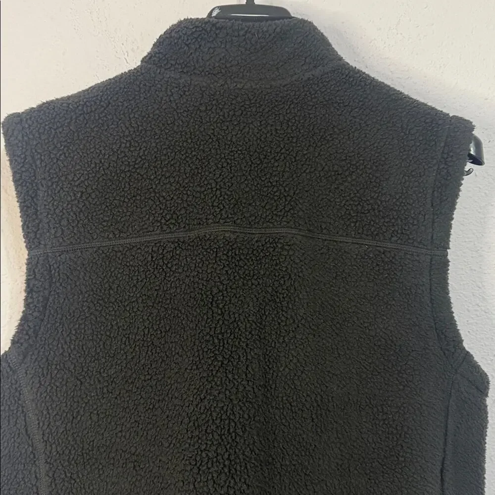 The North Face Men Black Fleece Vest Size M